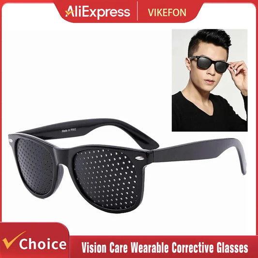 Vision Care Wearable Corrective Glasses Improver Stenopeic Pinhole Pin